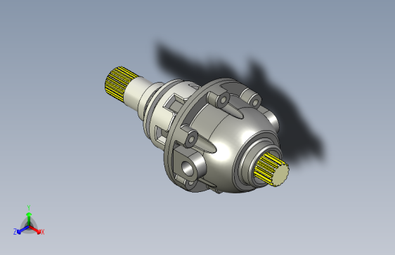 汽车差速器变速箱