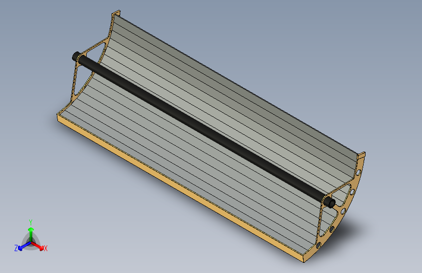 请求：抛物线槽
