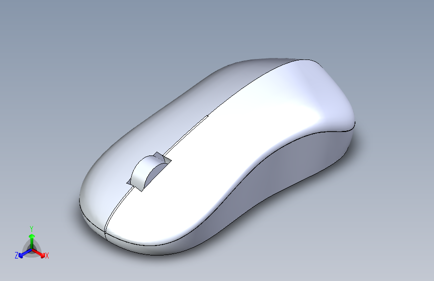 鼠标表面建模