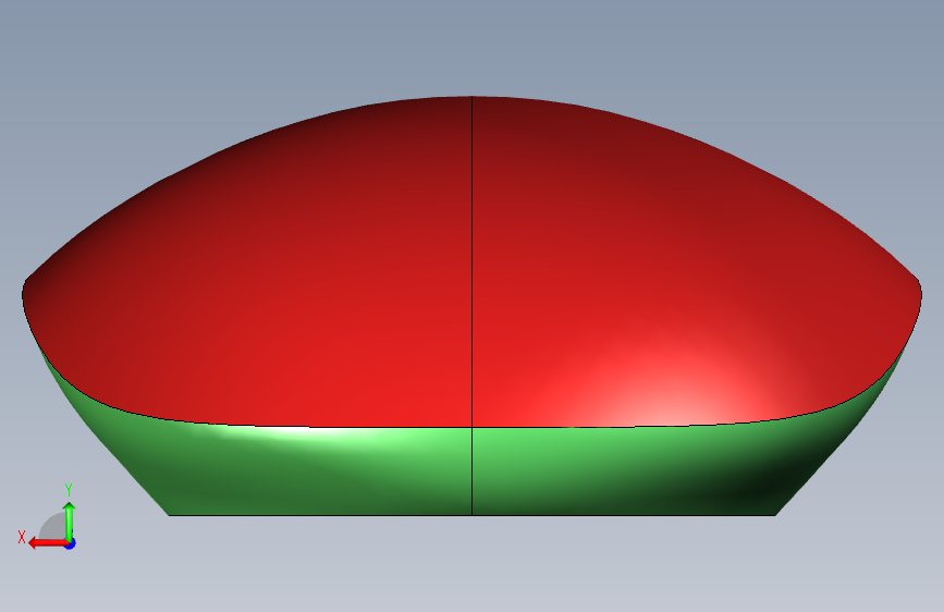 鼠标模具 SolidWorks 背面视图