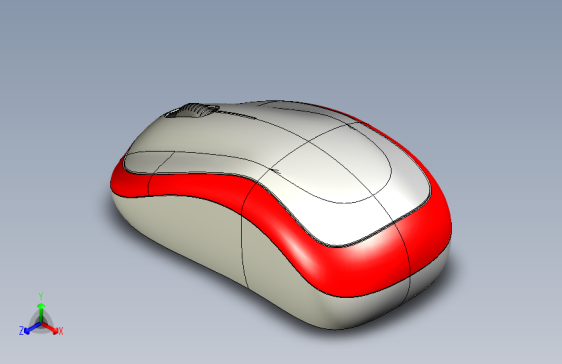 鼠标由PTC Creo制作