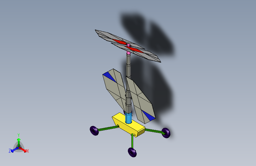 双镜聚光镜 月球火炬