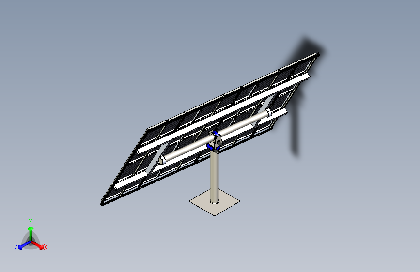 双轴太阳能跟踪器 - 双轴太阳能跟踪器
