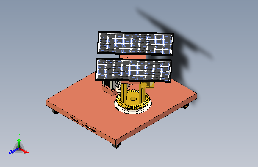 双轴太阳能跟踪器 (1)