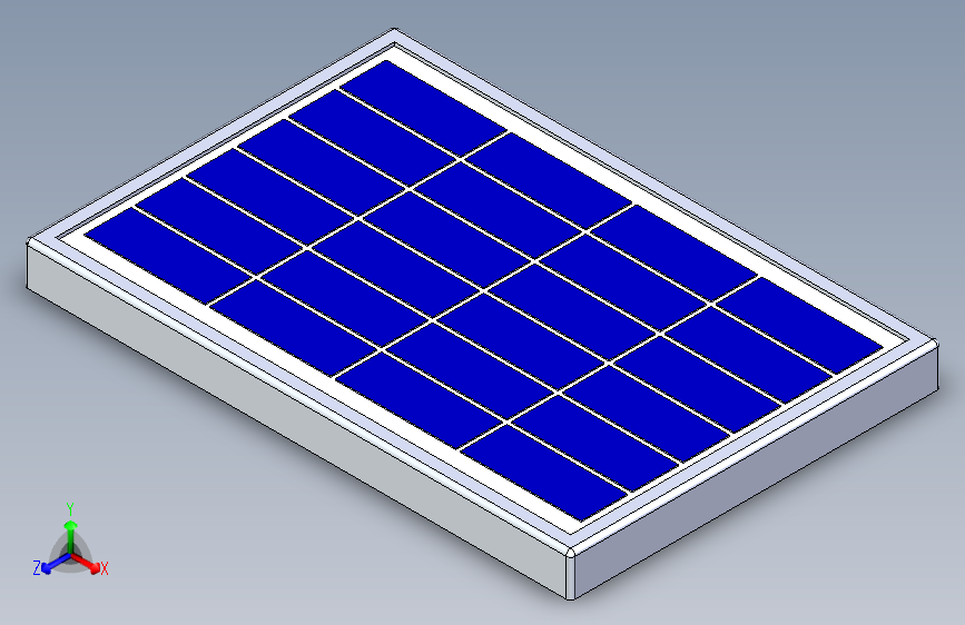 太阳能板 236 x 160毫米