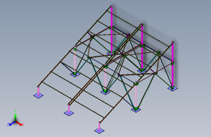 太阳能板安装结构 (2)