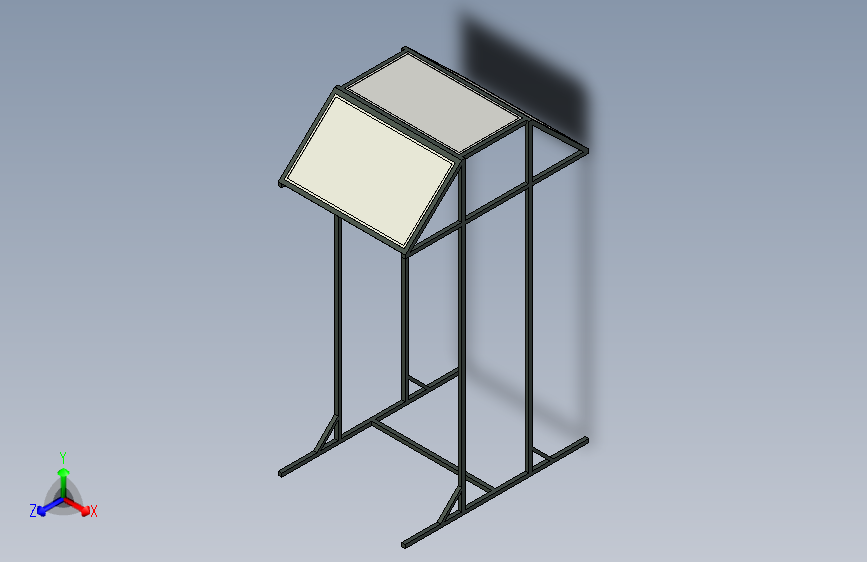 太阳能板和框架