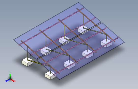 太阳能板支架 (2)