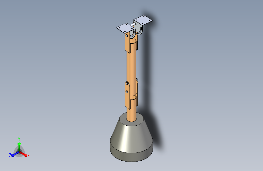 太阳能板支架柱与埋地锚