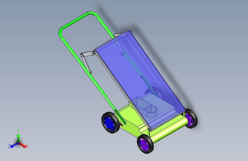 太阳能草坪割草机