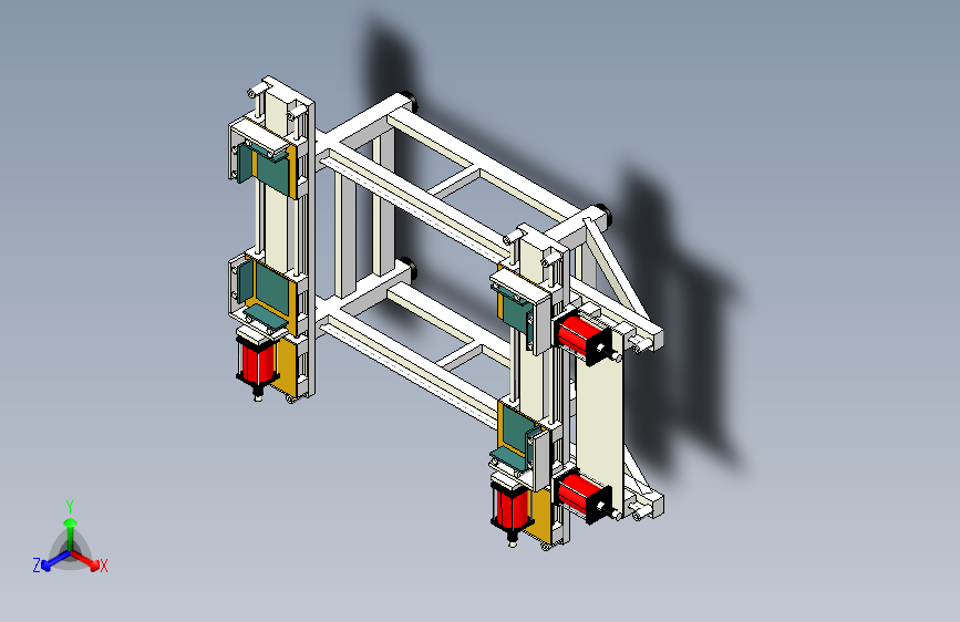 太阳能电池板生产自动装框机（型号2）