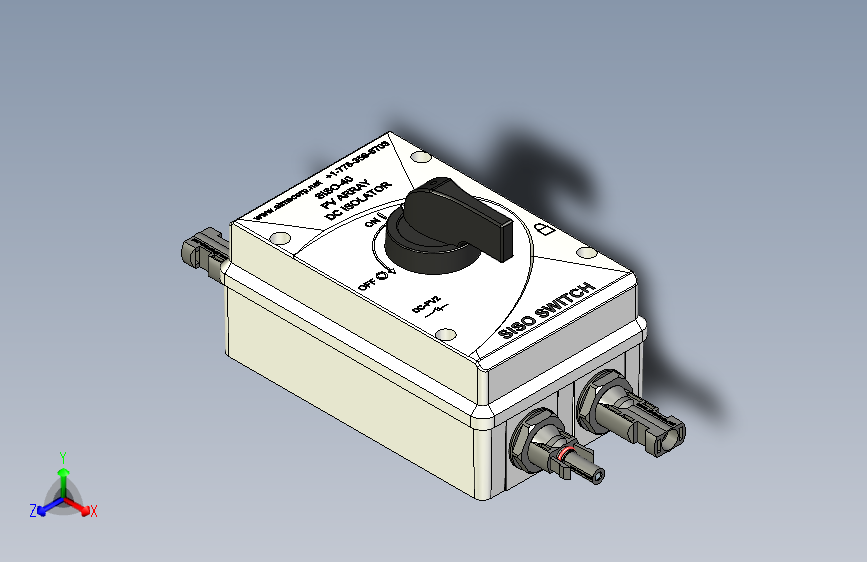 太阳能光伏直流快速断开装置
