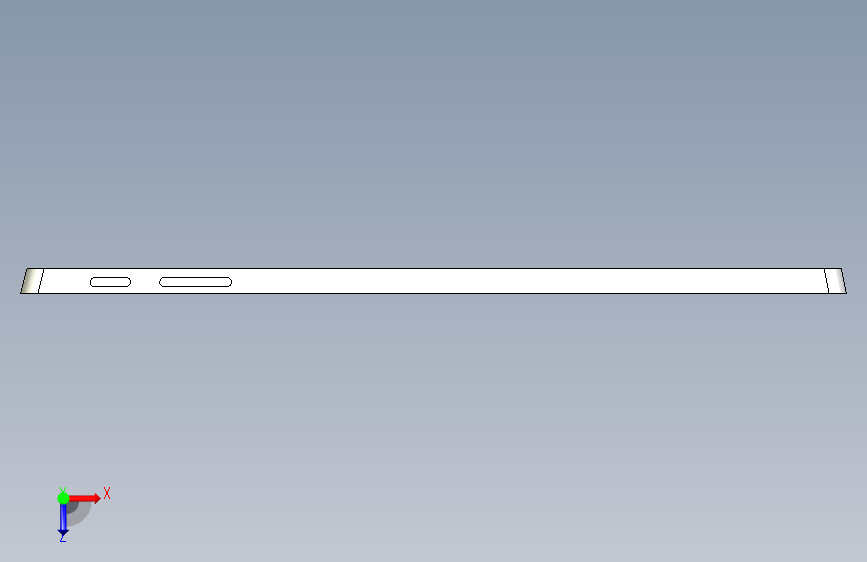 微软 Surface Pro 4 - 基础款 俯视图