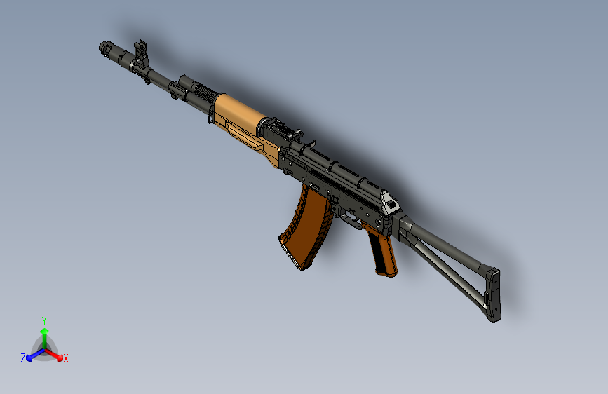 1194-AK 74步枪