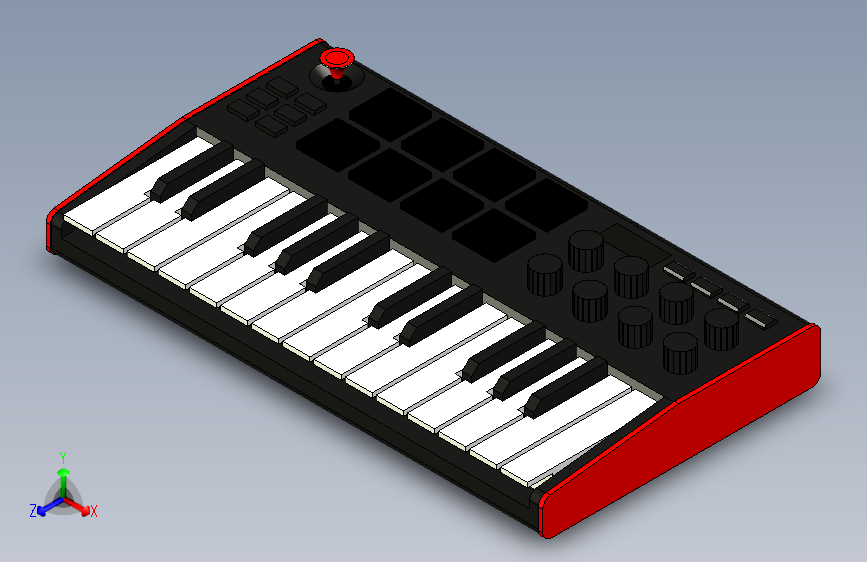 雅马哈专业MPK迷你键盘