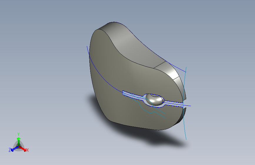 一个简单的鼠标。