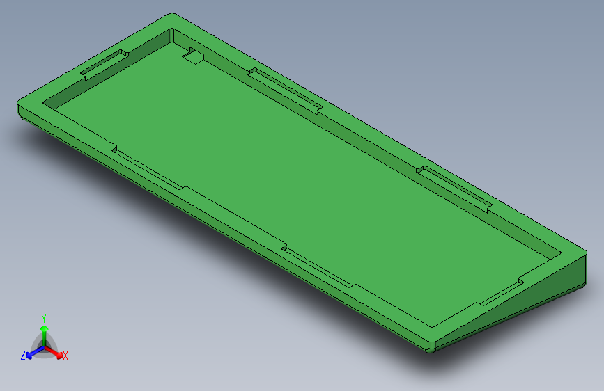 原型60%键盘保护套垫圈和通用支架