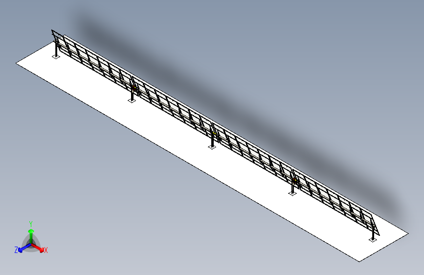 轴2面板太阳能跟踪器