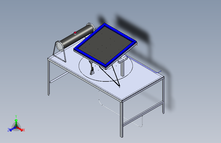 主动式太阳能热水器