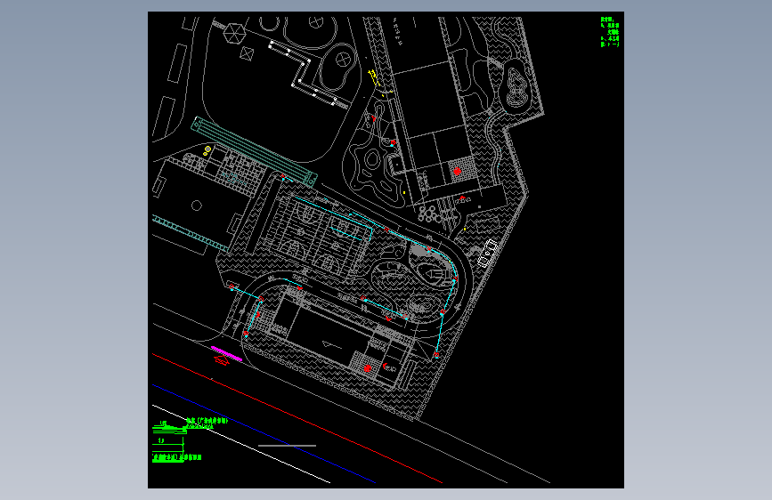 文山州托育综合服务中心户外活动场地电气设计电图