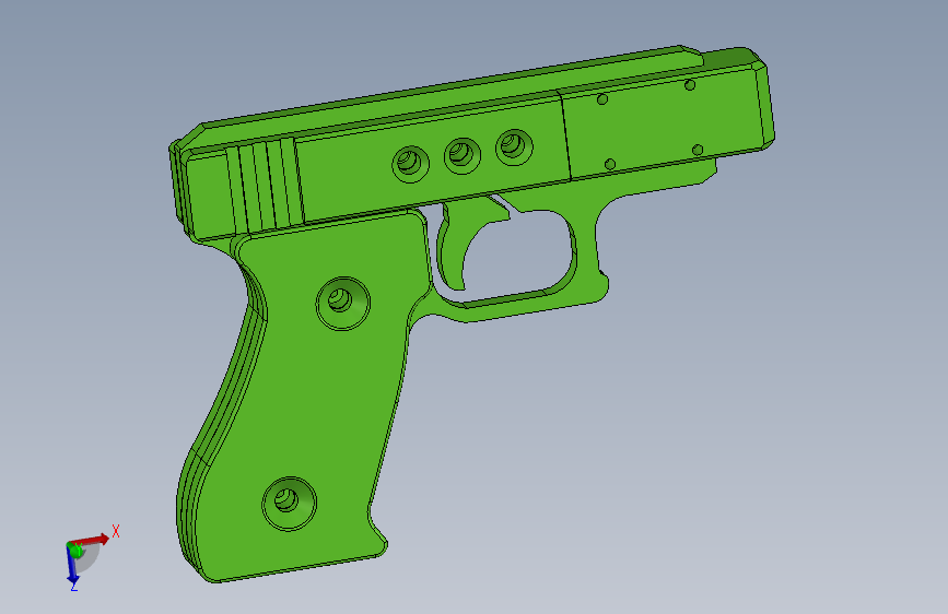 GB-22印刷版手枪