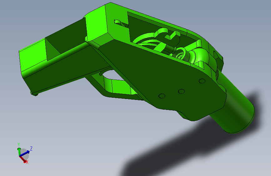 紧凑型解放者手枪