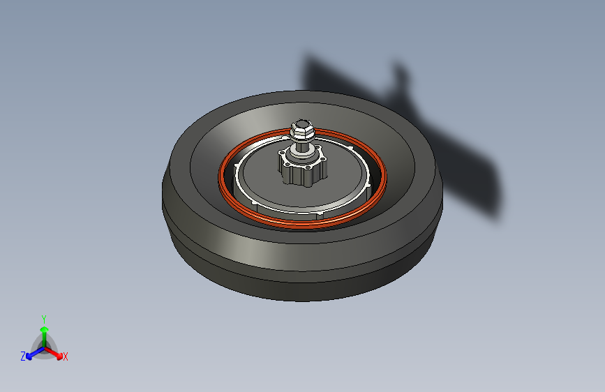 电动轮毂电机10英寸踏板车车轮
