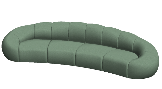 曲线沙发