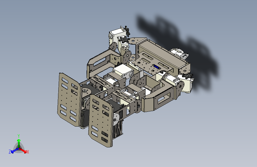 16dof舵机机器人