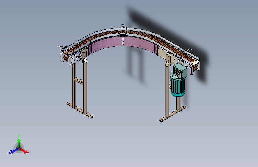 90度板链输送机