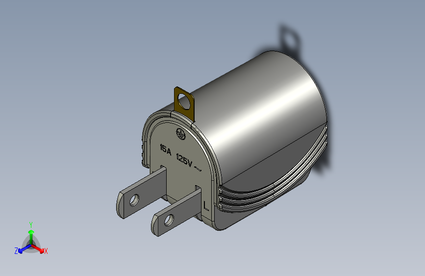 90旋转美国电源转换插头（ul电源适配器）