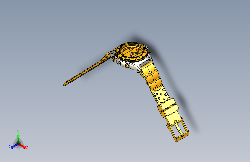 93A带水深计潜水腕表