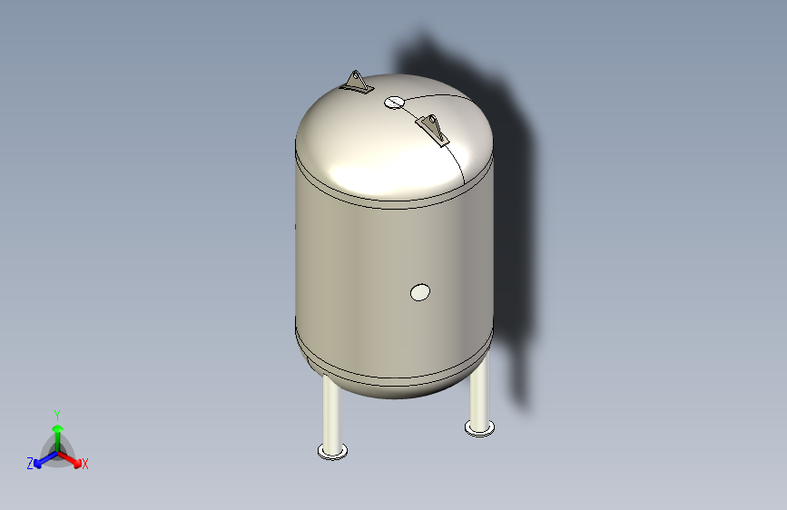600升低温容器（三维+二维）