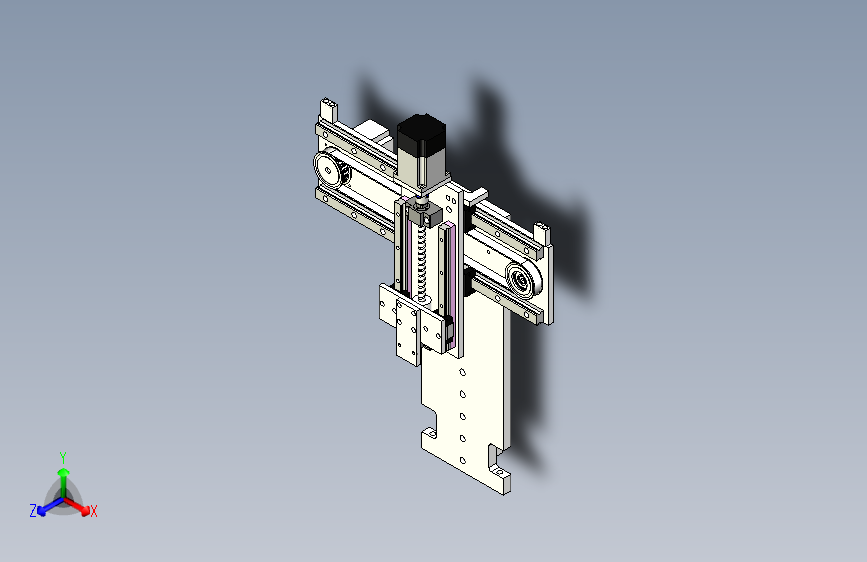 2轴二坐标拾放机械手