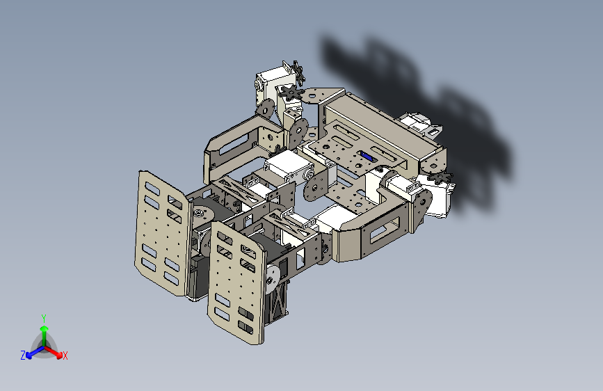 16dof舵机机器人