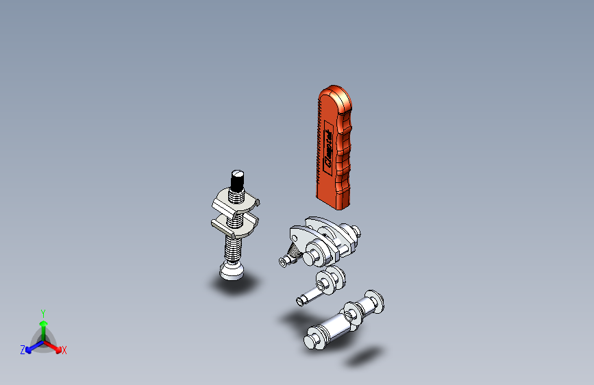 CH系列快速夹钳选型数模