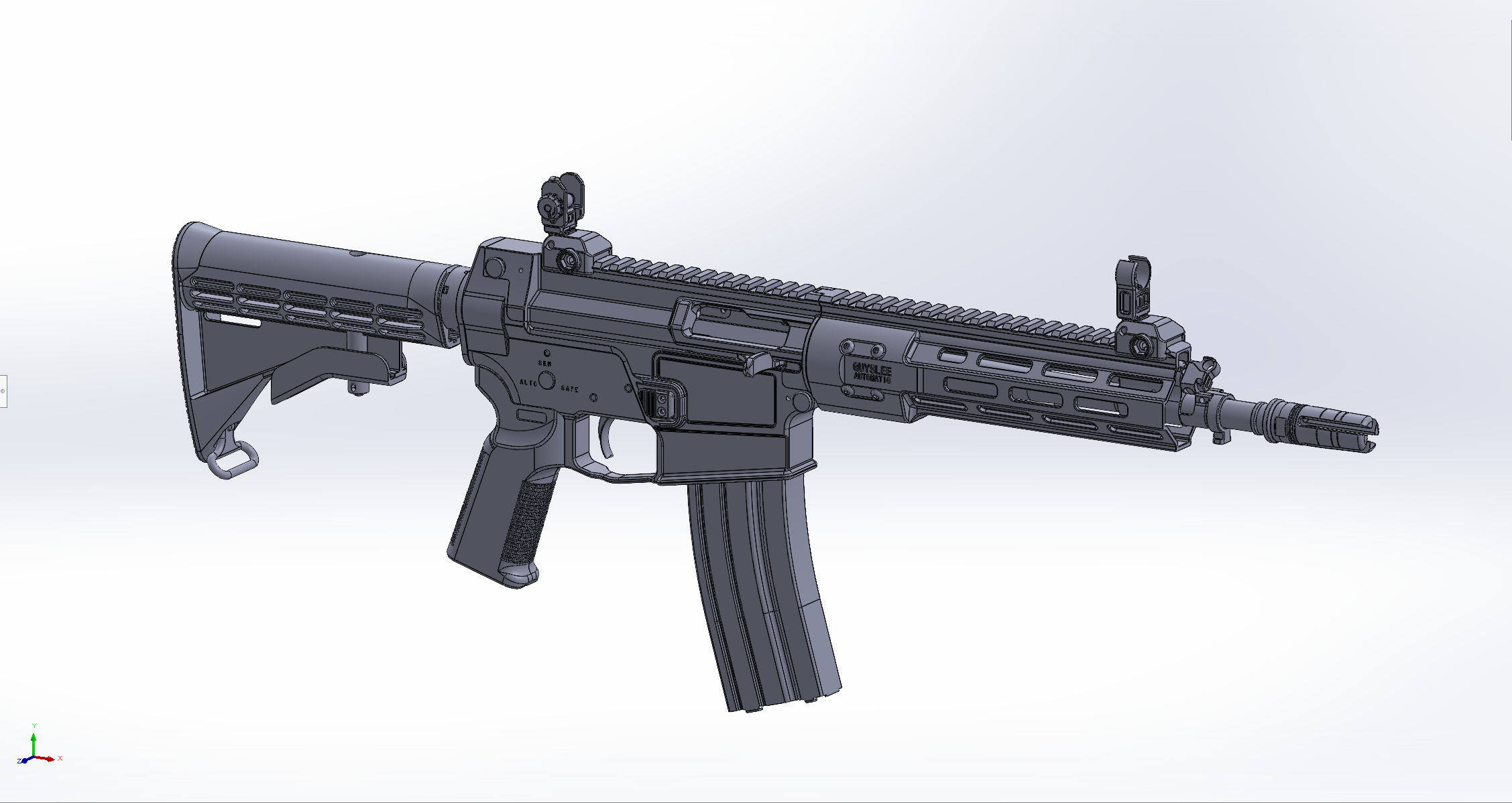 CR42 A1(CS_LR 42)冲锋抢