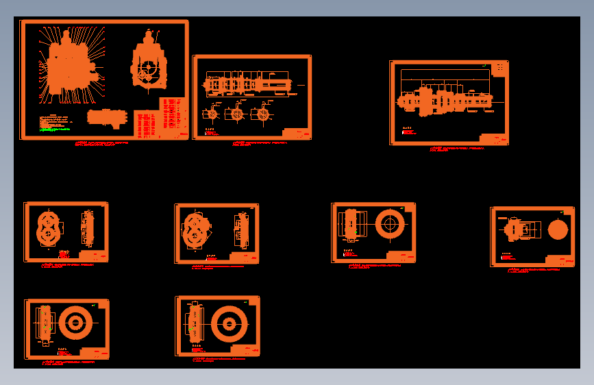 CLGC0039 HGC7160轻型乘用车变速器设计