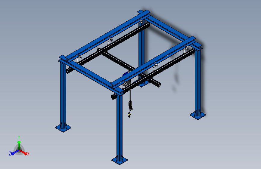 KBK导轨（带电动葫芦）