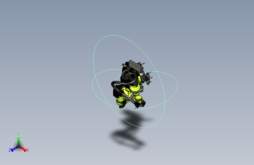 kuka kr160 模型机械手