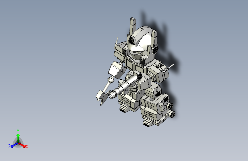 Q版变形金刚擎天柱