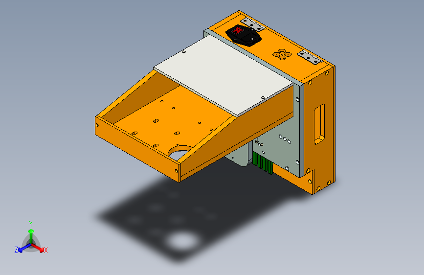 测试P板手动夹具