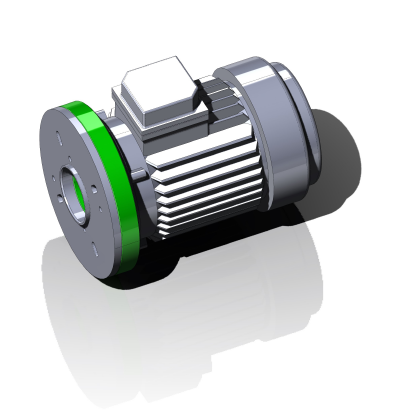 快速释放电动机支架