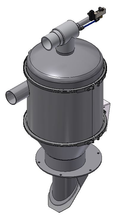 一种用于均匀给料散装成分的装置