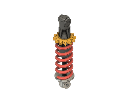 可调节弹簧减震器