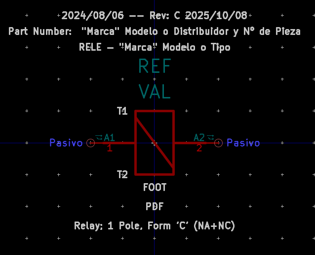 继电器“T9A”系列 Code1 FormC