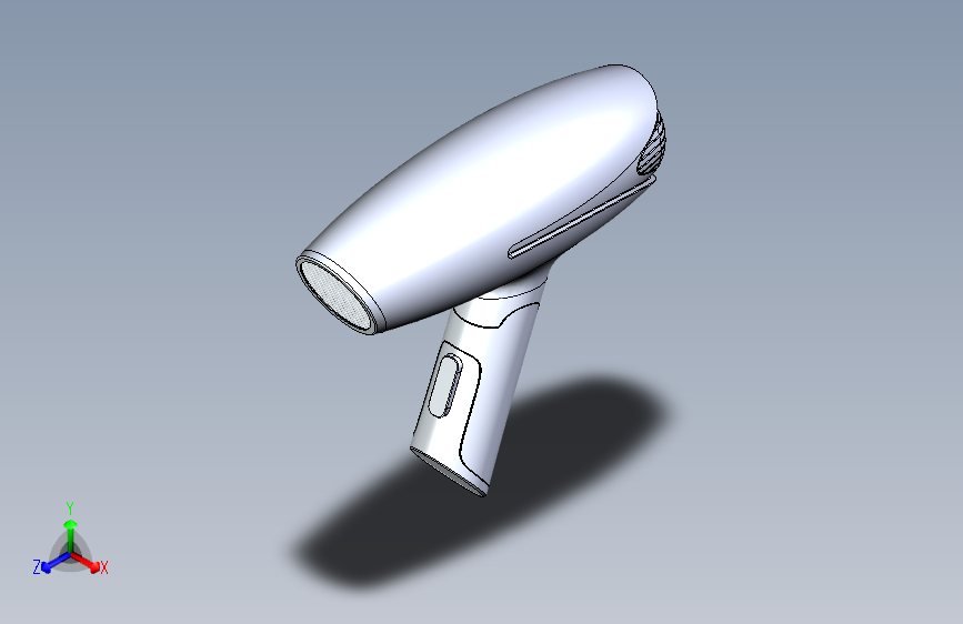 吹风机表面建模 _ G1 转换和样式样条