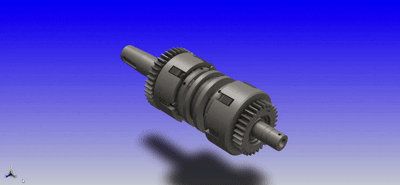 车床离合器结构