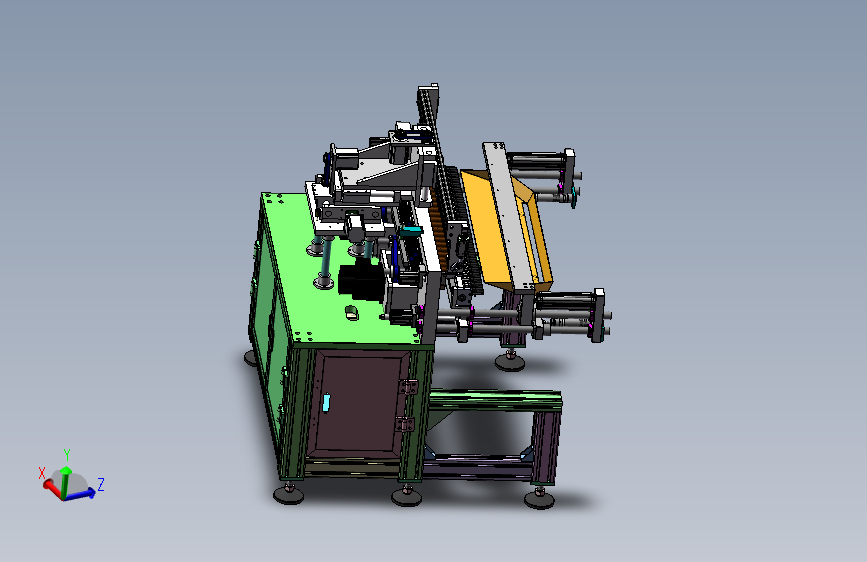 24轴线圈绕线设备