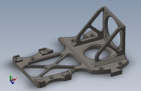 Nema 17步进电机可堆叠支架